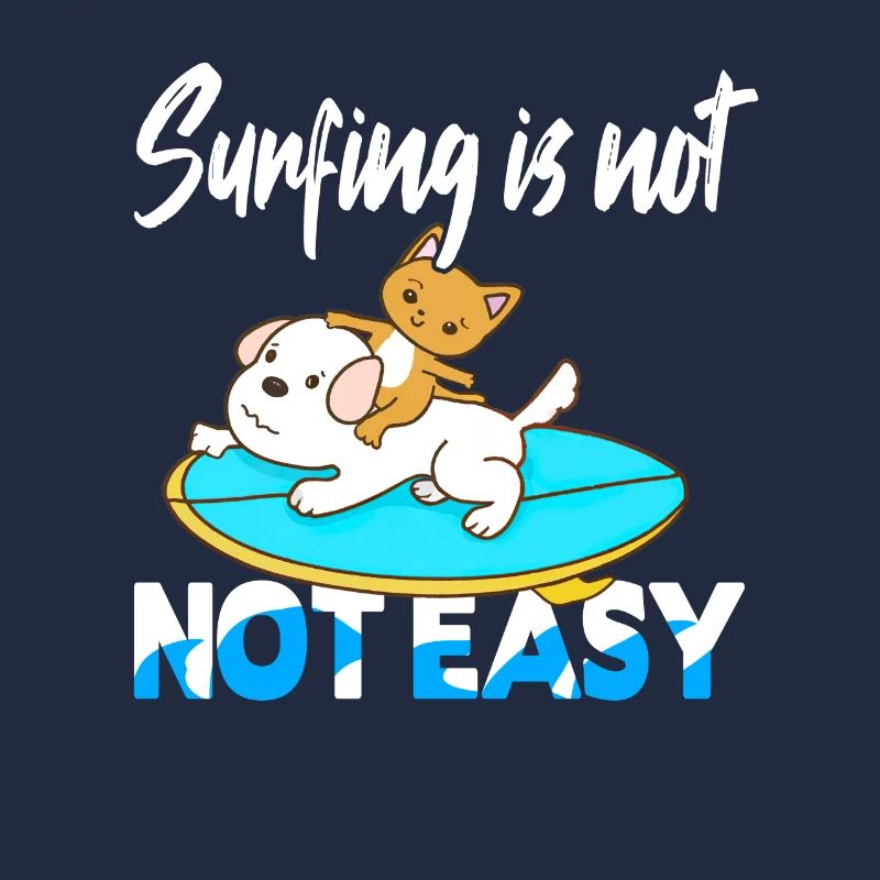 Le surf n’est pas facile
