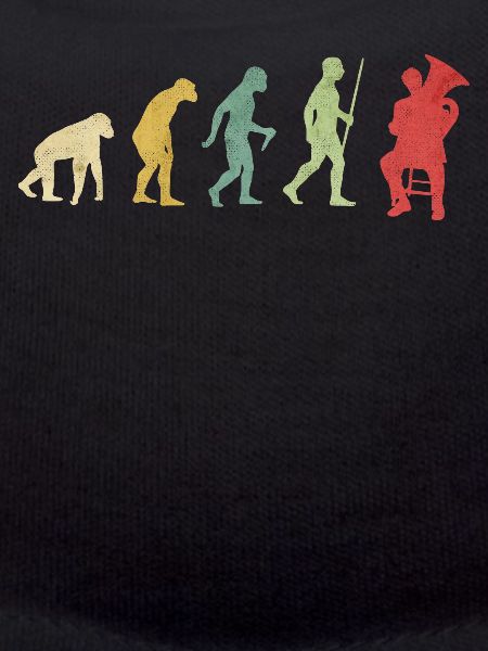 Tuba Playing Man Evolution