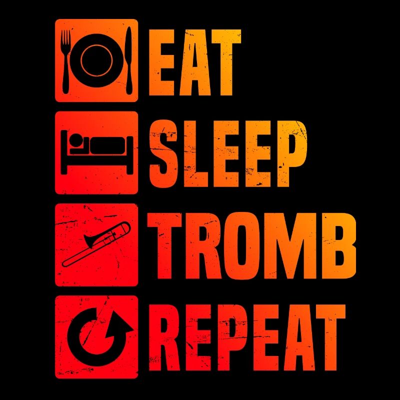 Trombonistes en laiton Trombone Trombone
