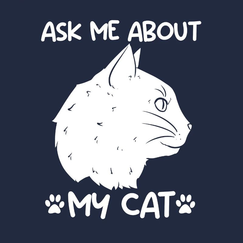 Ask Me About My Cat Katze