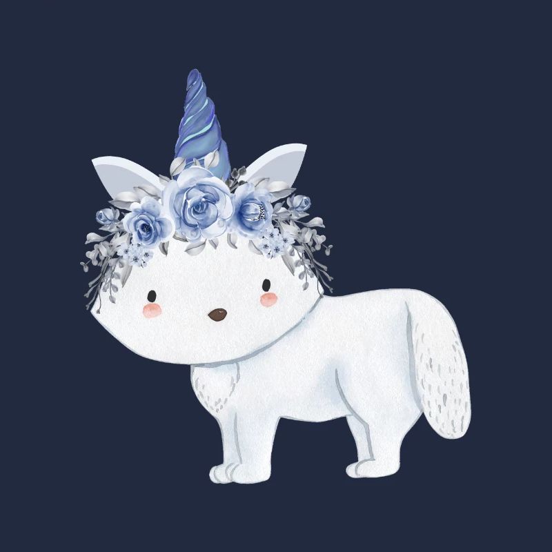 Cute arctic fox