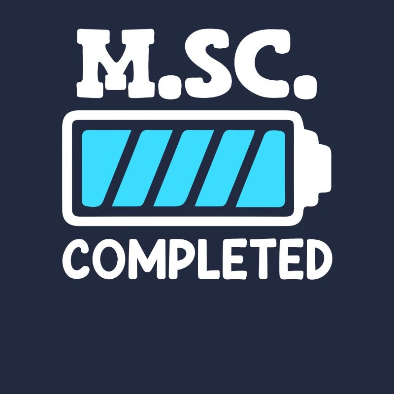 M.Sc completed finally finished Master of Science
