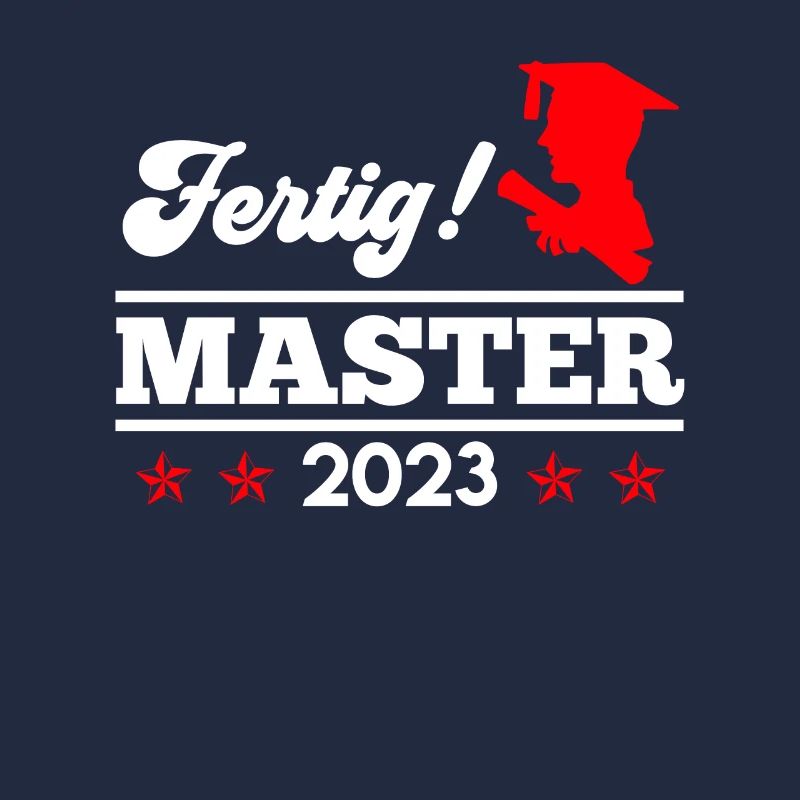 Ich bin fertig Studium 2023 Master Abschluss