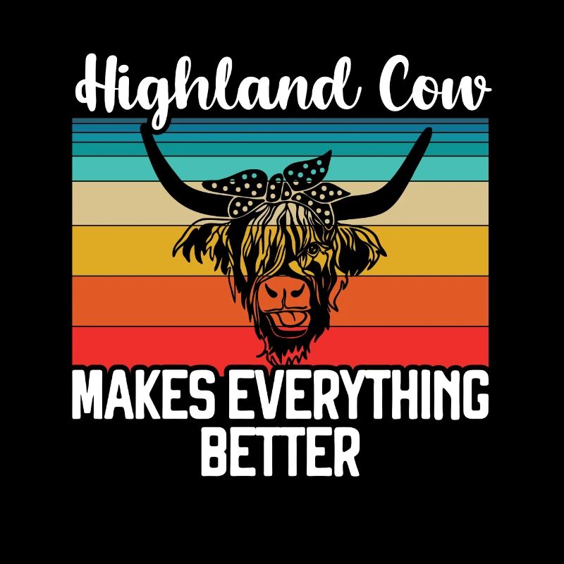 Vache des Highlands