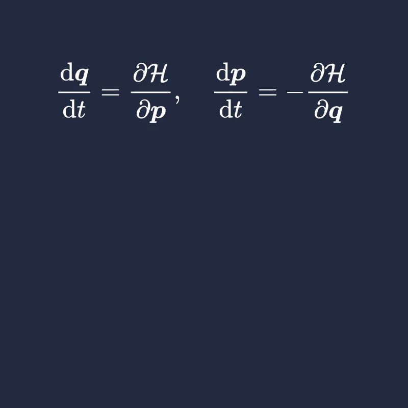 Hamilton Equations of Classical Mechanics Physics