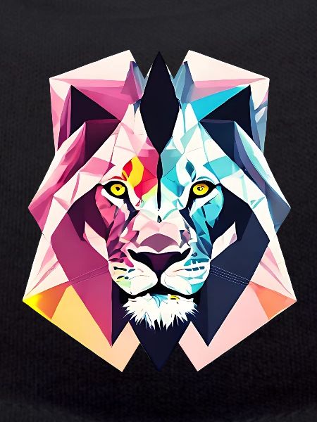 Polygon Lion