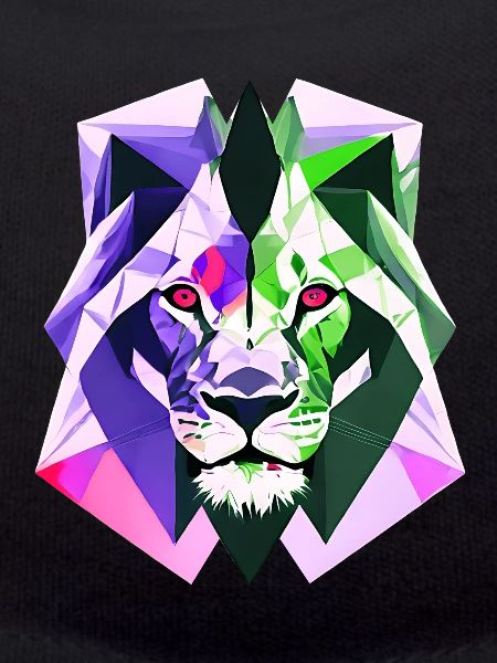 Polygon Lion