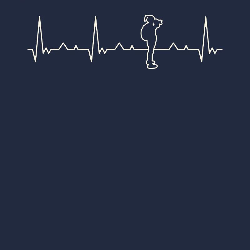 Fotograf Mädchen. Herz. Liebe. Ekg. Impuls.