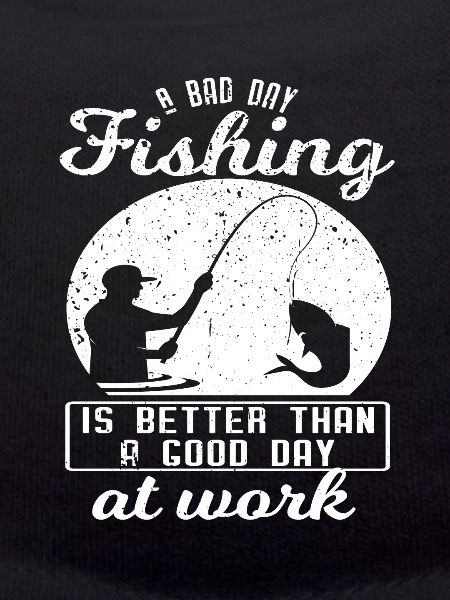 Funny Fishing Design Fisherman