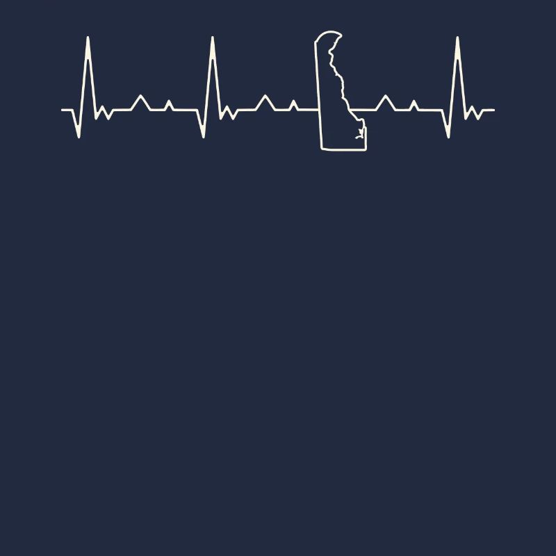 Delaware State USA. Corazón. Amor. Ekg. Legumbres