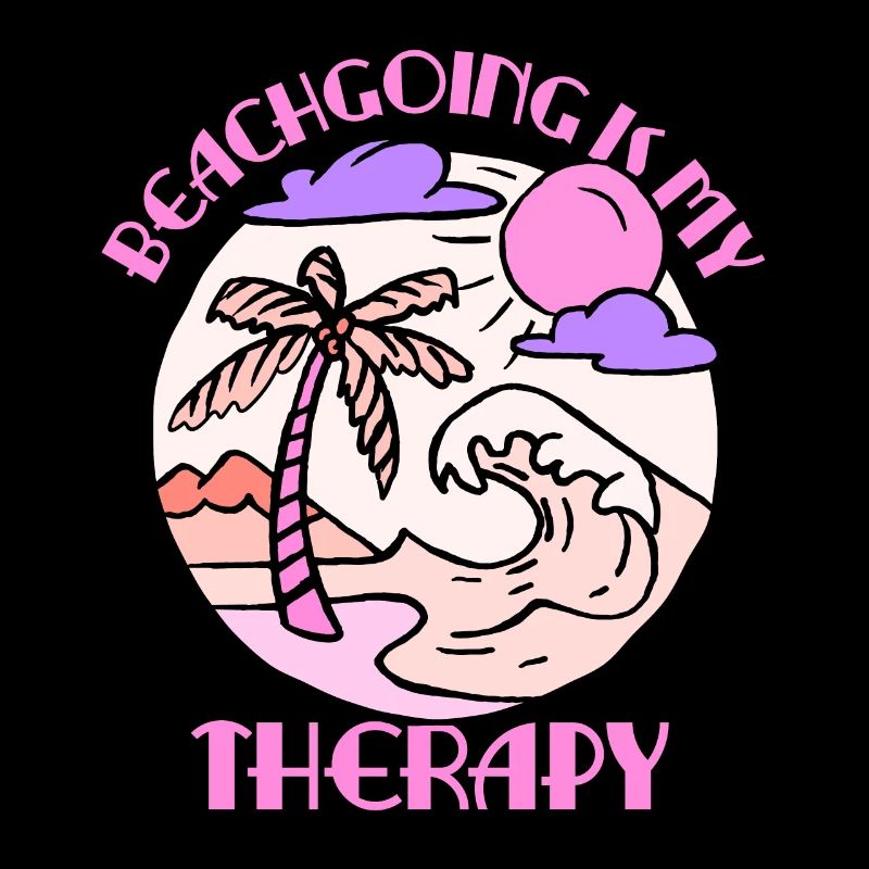Beach holiday is my therapy Beach beach