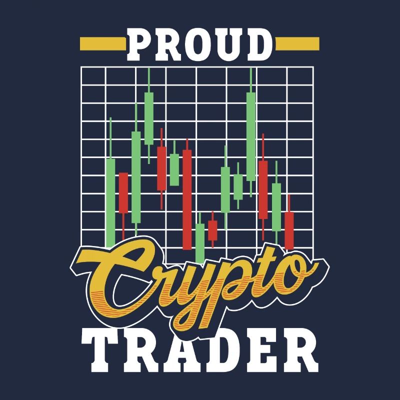 Stolzer Krypto Trader Traden Crypto Trading