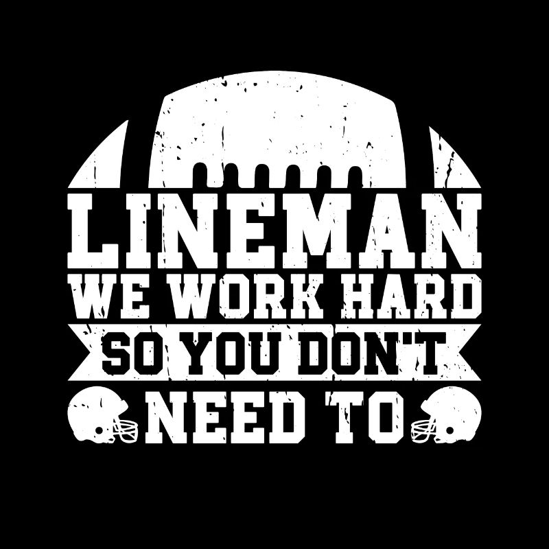 Lineman Football Player Offensive Defensive