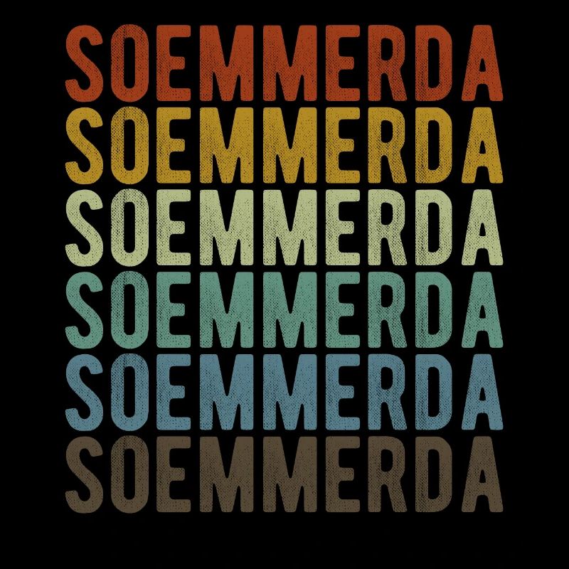 Soemmerda Stadt Retro Vintage