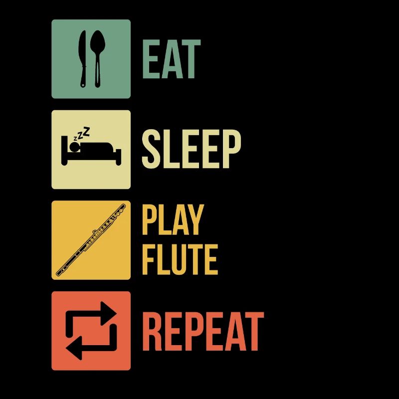 Querflöte Querflötenspieler Querflötist