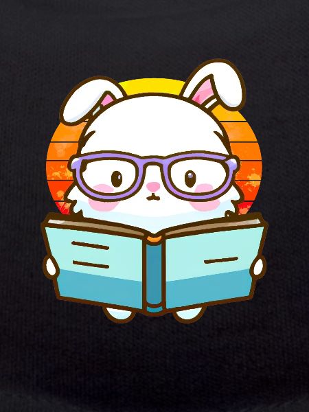 Lapin rat de bibliothèque