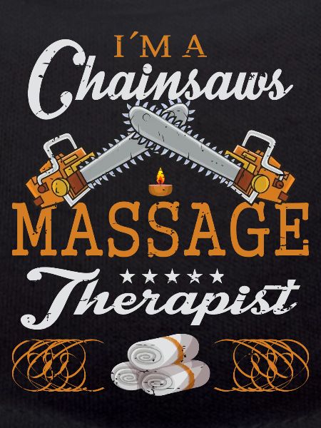 Massage à la tronçonneuse