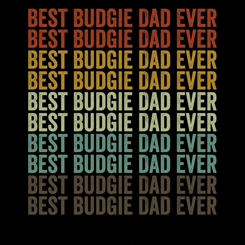 Meilleur père perruche de tous les temps Budgerigar Budgerigar G
