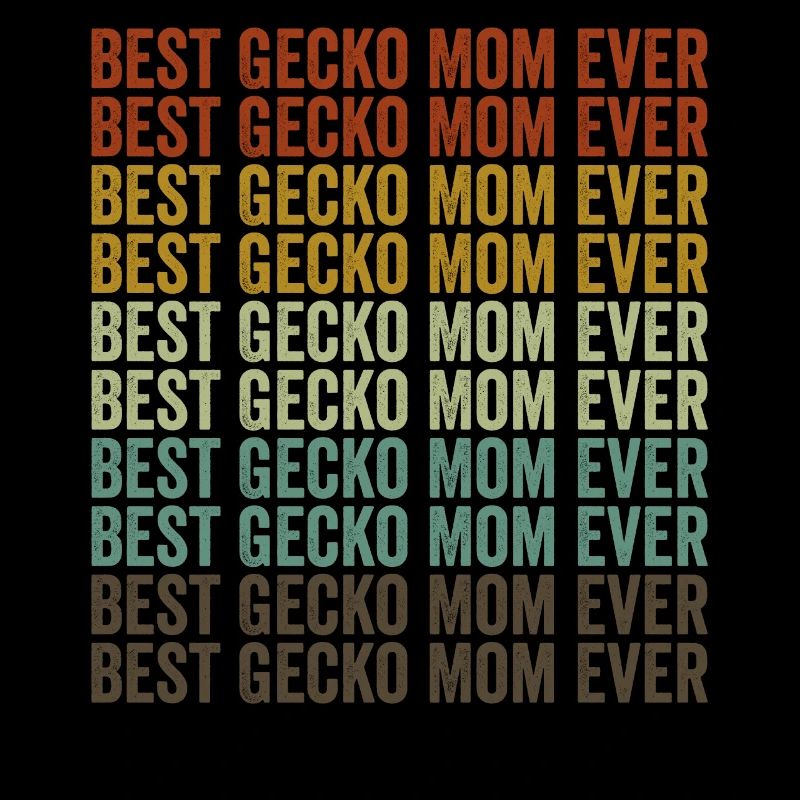 Beste Gecko-Mutter aller Zeiten Gecko-Mutter Leopa