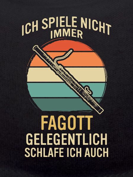 Fagott Fagottspieler Fagottist