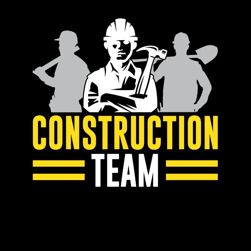 Équipe de construction Travail d’équipe Travail d’équipe Travailleurs de la construction