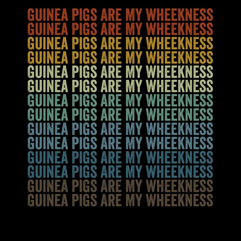 Les cochons d’Inde sont mon cobaye sifflant