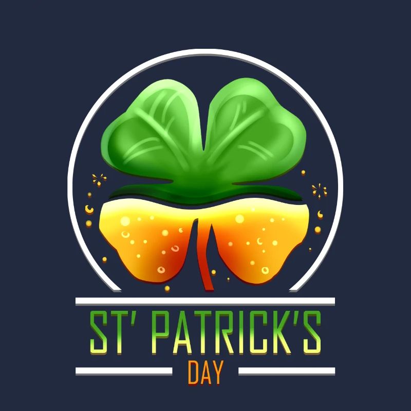 Trèfle à quatre feuilles pour la Saint-Patrick