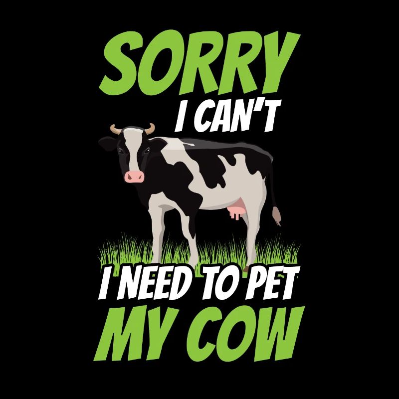 Ne puis-je pas avoir à caresser mes vaches