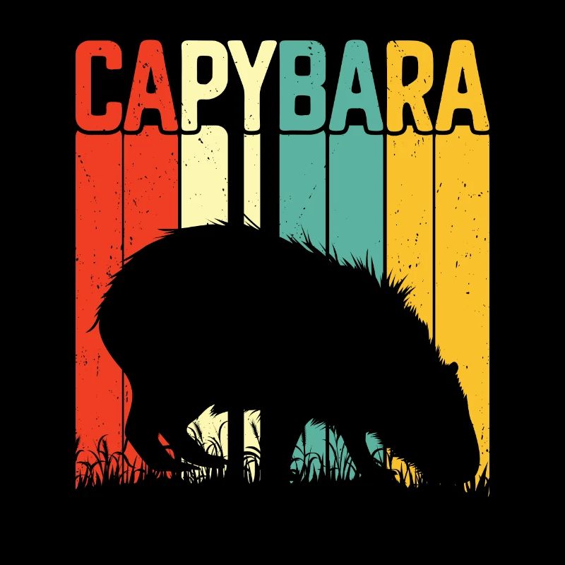 Capybara Tier Nagetier Capibara