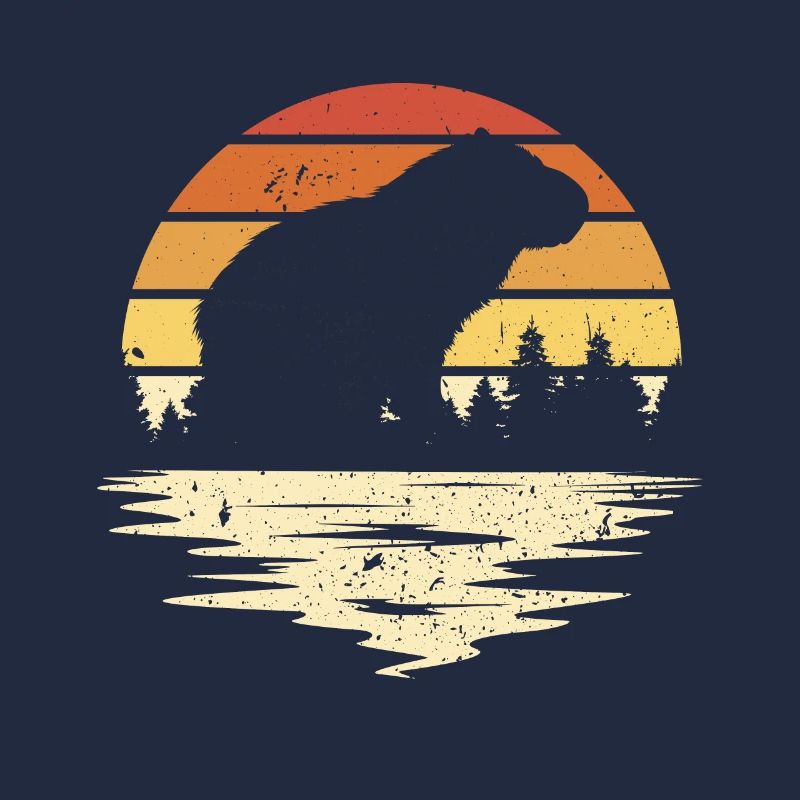 Capybara Tier Nagetier Capibara
