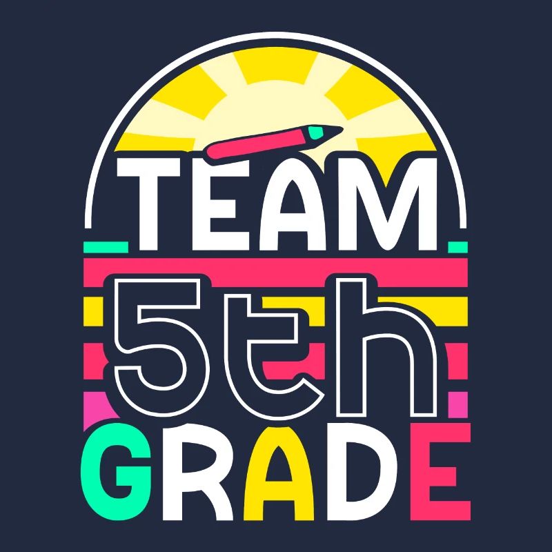 Team 5 Class School Fifth Grader Fifth