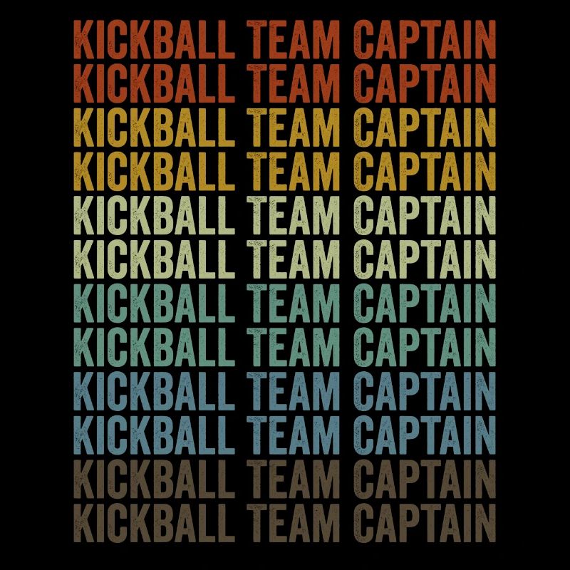 Kickball Team Captain Kickball Player
