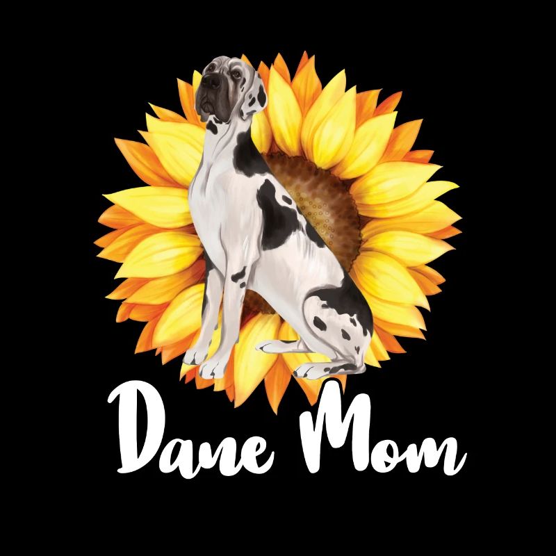 Great Dane Mom Sunflower Dane Lovers
