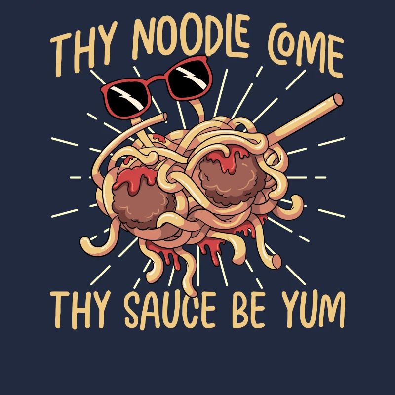 Dabbing Flying Spaghetti Monsters Pastafarian