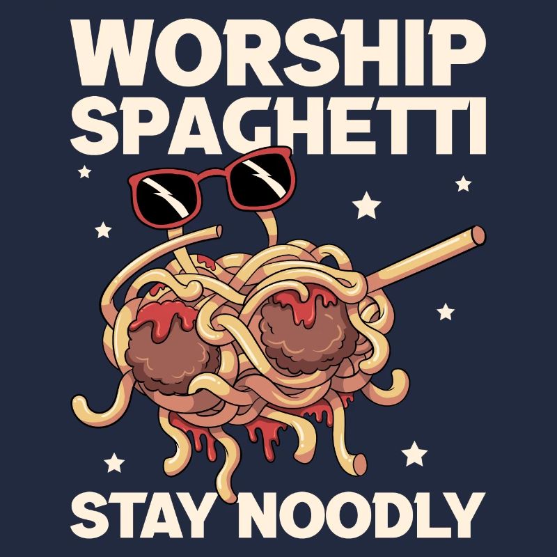 Dabbing Flying Spaghetti Monsters Pastafarian