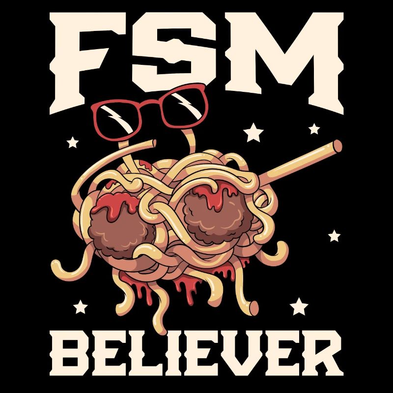 Dabbing Flying Spaghetti Monsters Pastafarian
