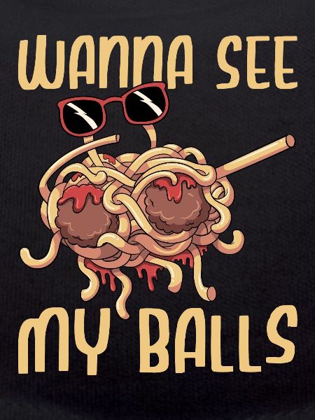 Fliegendes Spaghettimonster betupfen
