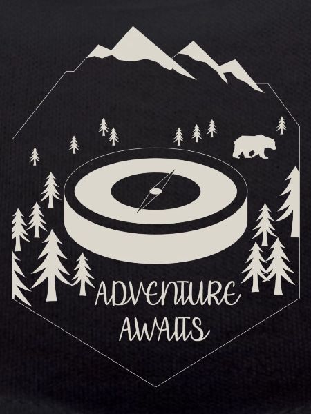 ADVENTURE AWAITS WHITE