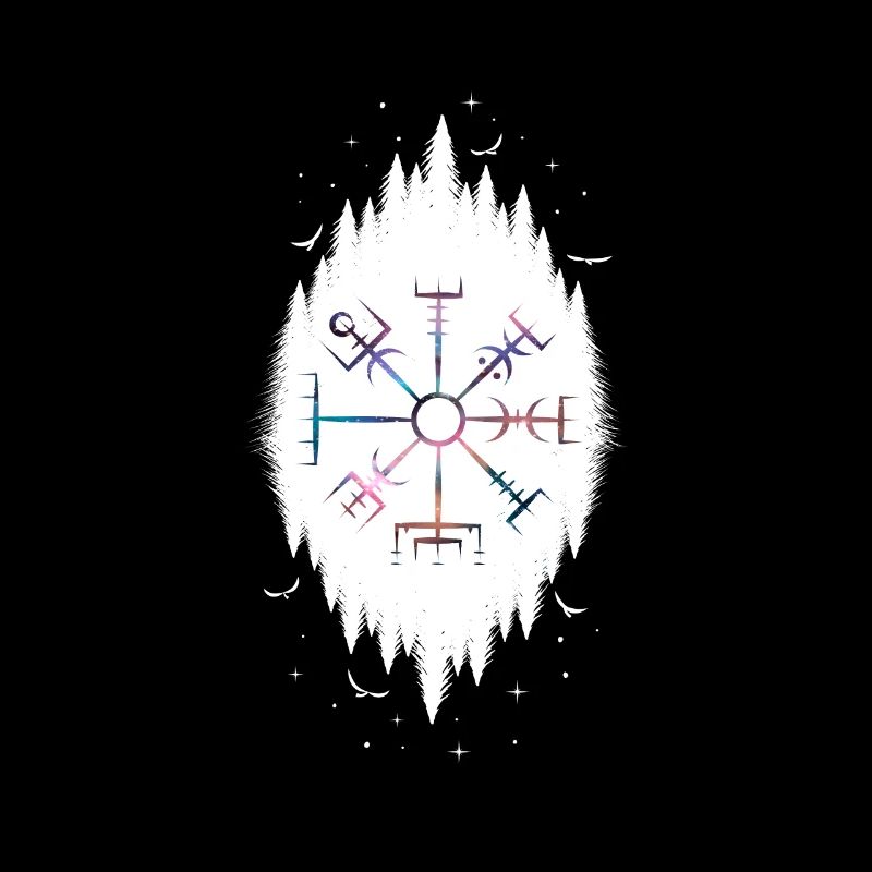 Celtic Vikinger Vegvisir compas Vikings