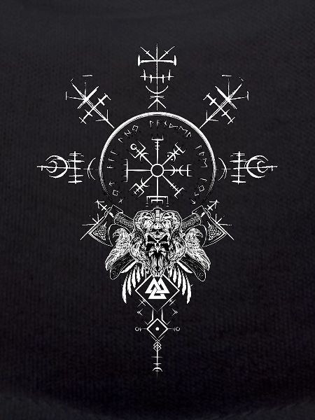 Celtic Vikinger Vegvisir compas Vikings
