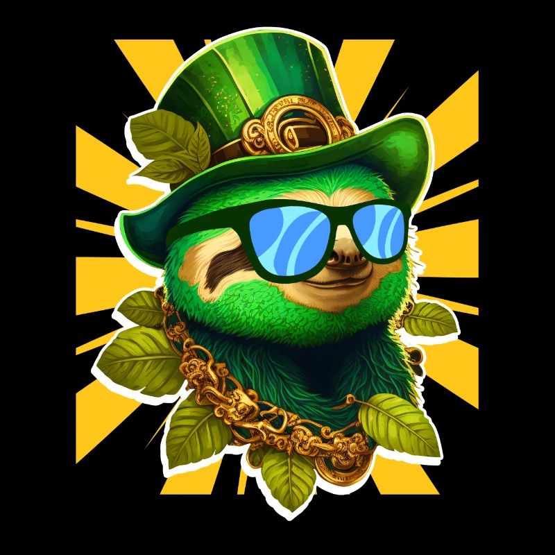 Leprechaun paresseux de la Saint-Patrick