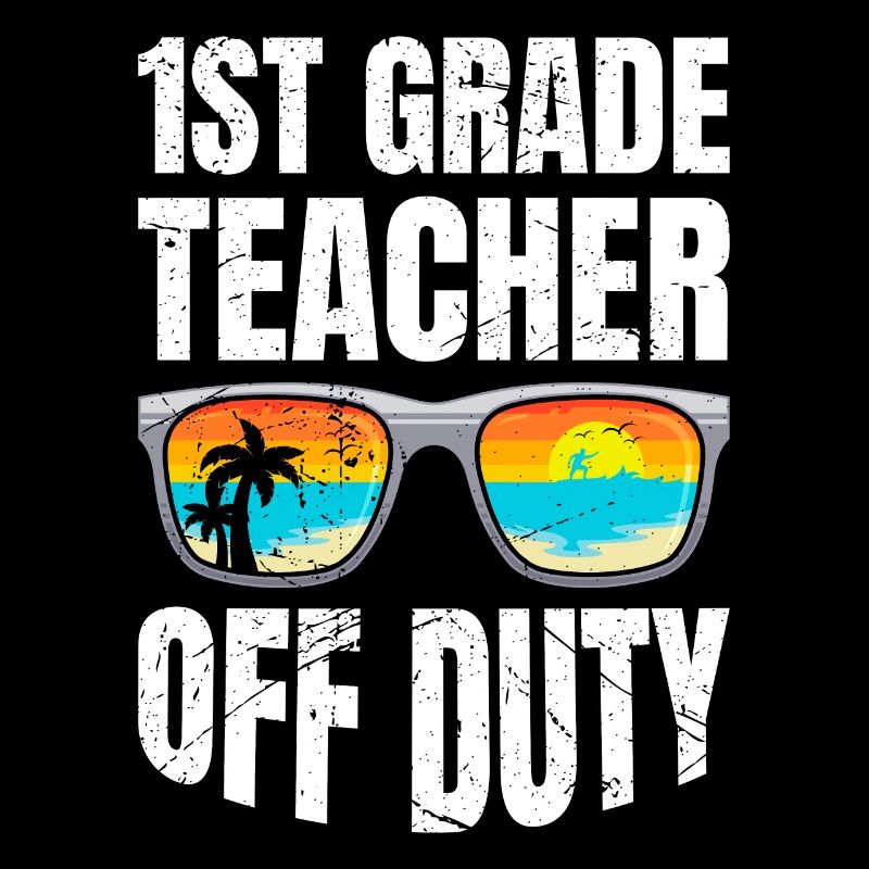 First Grade Class Teacher Off Duty Holiday Teacher