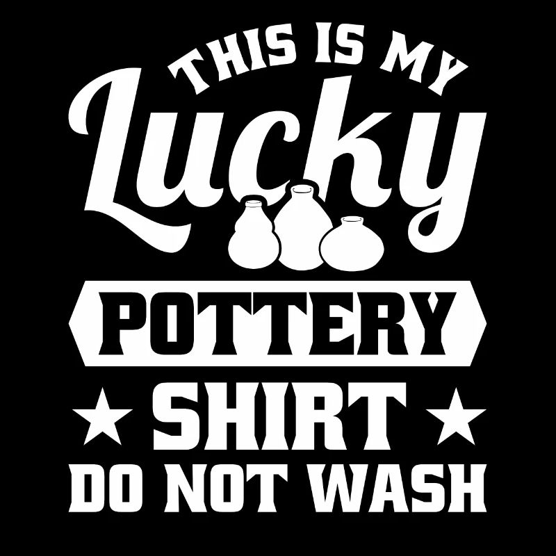 This is my Lucky Pottery do not wash