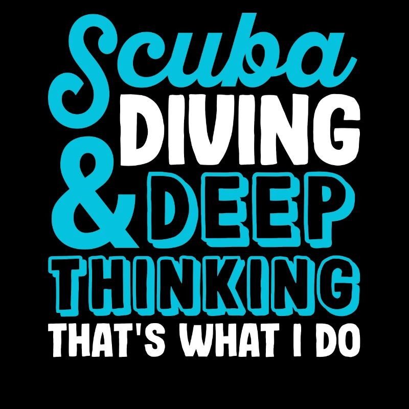 Funny diving marine biologist
