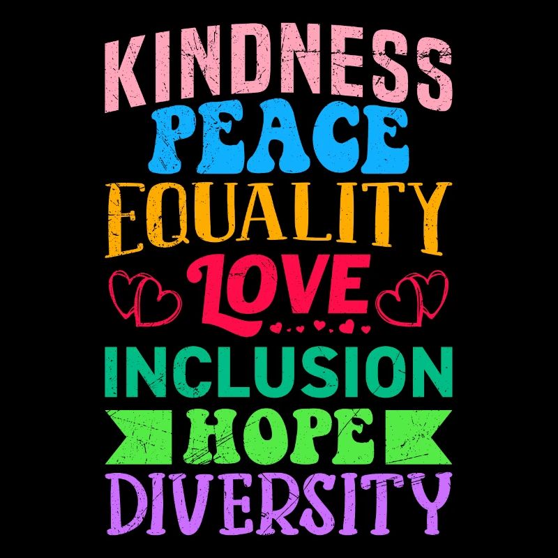Inclusion Equality Kindness Acceptance