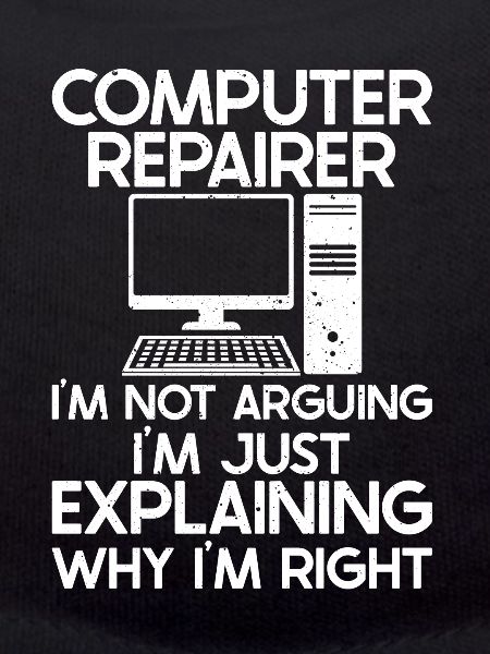 Computerreparaturtechnologie -Support -Technologie