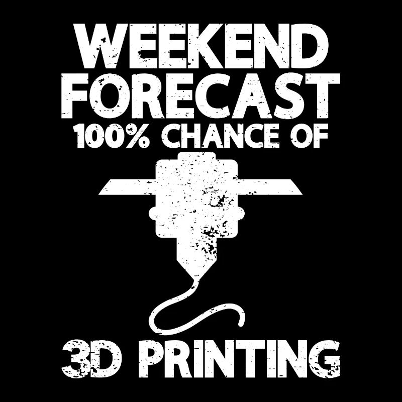 3D printer lover who prints filament nerdy