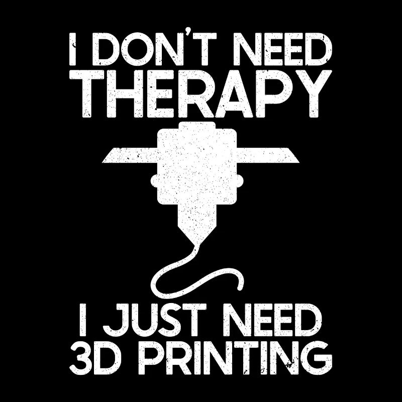 3D printer lover who prints filament nerdy