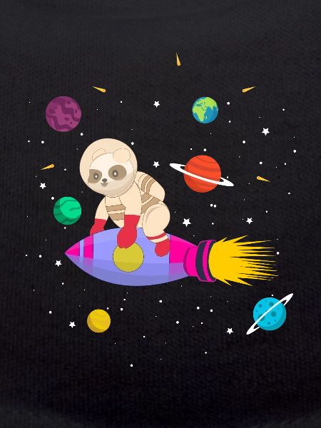 Future astronaut panda bear