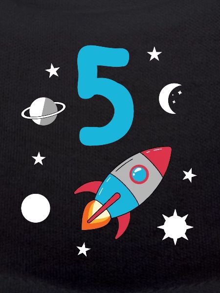 5th Birthday Space Astronaut